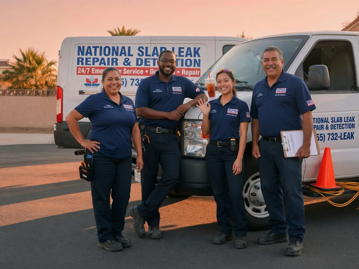 Slab Leak Detection company in Wishon, CA